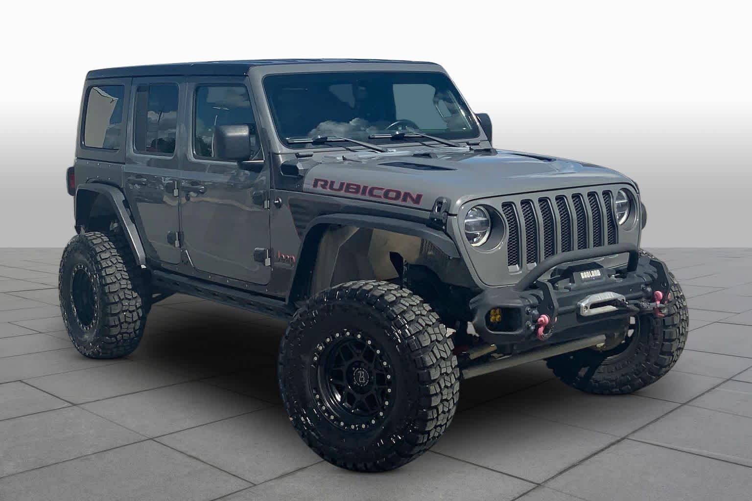 Used 2021 Sting-Gray Clearcoat Jeep Unlimited Rubicon image 3