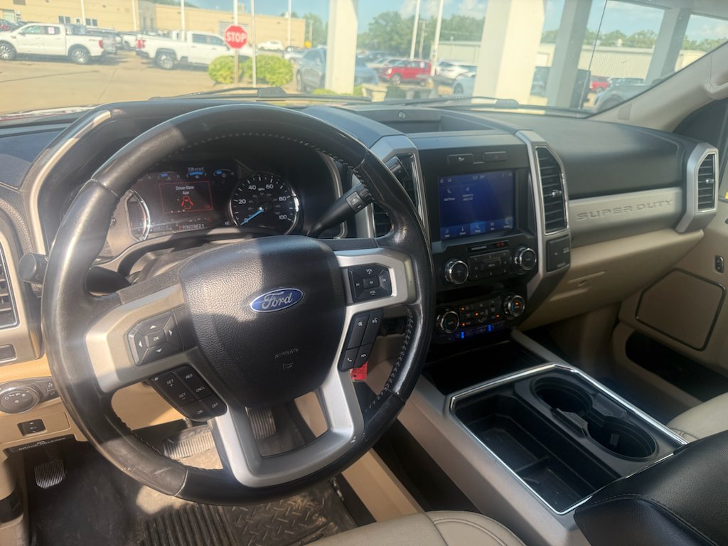 Used 2021 Rapid Red Metallic Tinted Clearcoat Ford LARIAT image 12