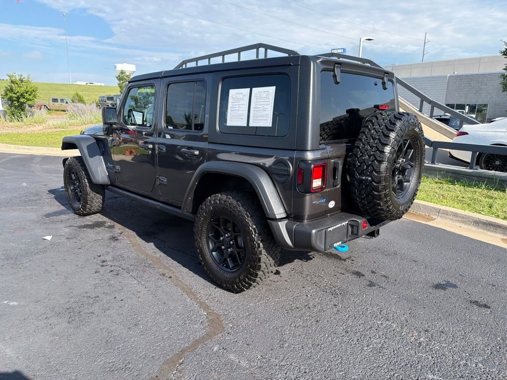 Used 2024 Gray Jeep Willys 4xe image 5