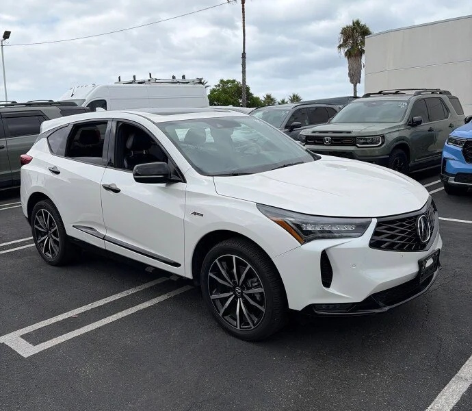 Certified Used 2025 Platinum White Pearl Acura A-Spec Advance Package SH-AWD image 2