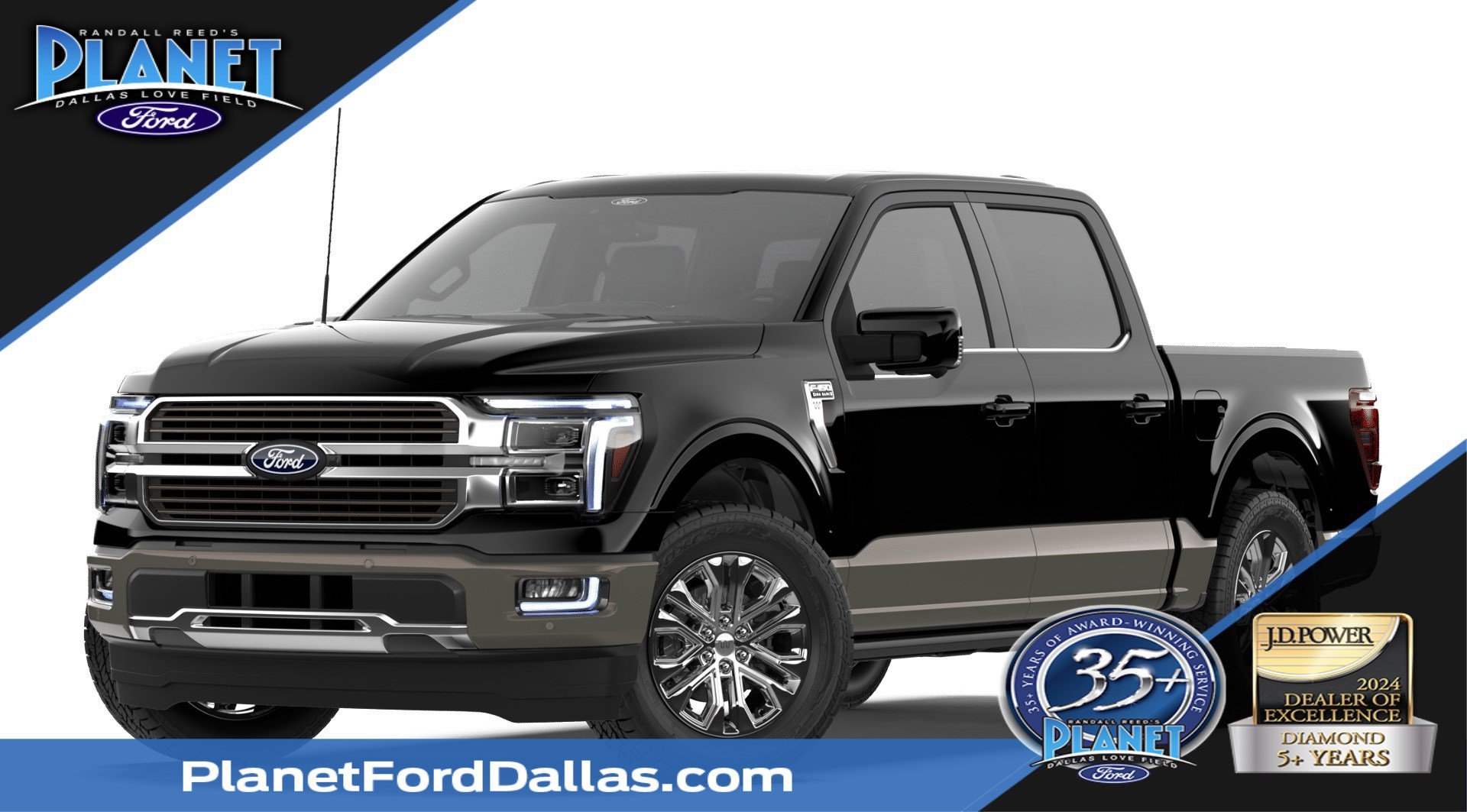 New 2026 Agate Black Metallic Ford King Ranch image 1