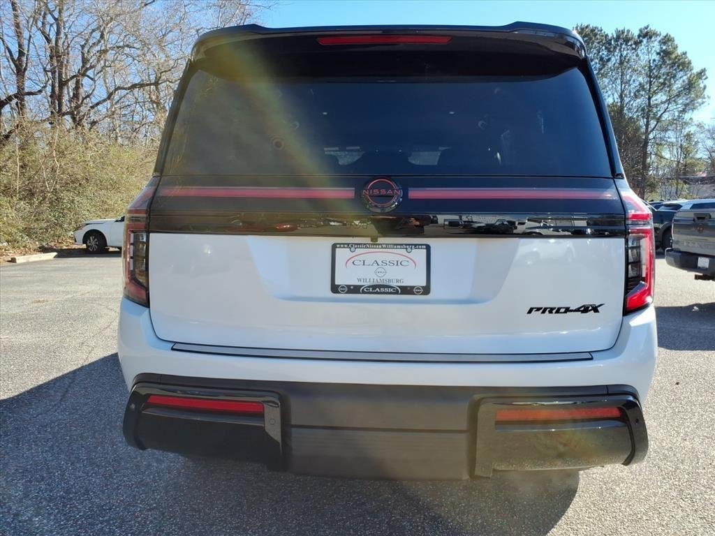 New 2026 Aspen White TriCoat / Super Black Two-tone Nissan PRO-4X® image 5