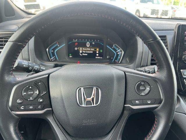 Used 2024 Platinum White Pearl Honda Sport image 11