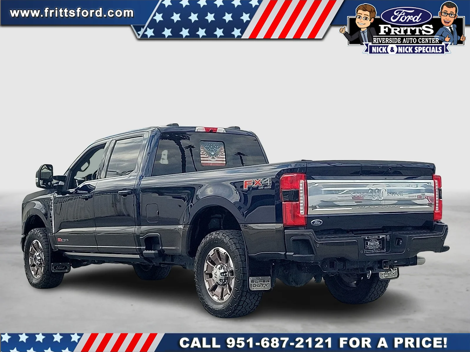 Certified Used 2024 Antimatter Blue Metallic Ford King Ranch image 3