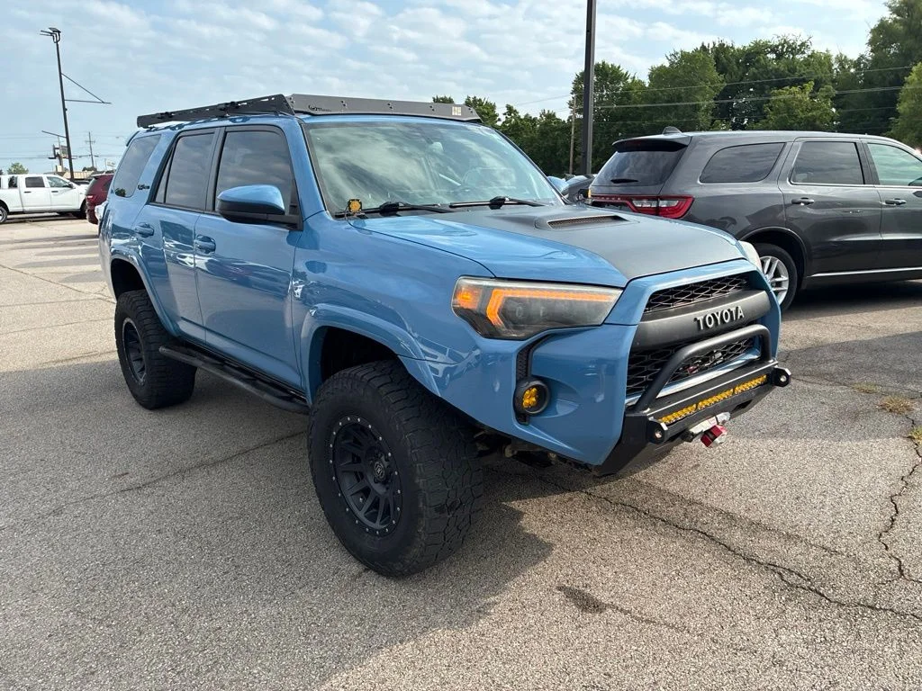 Used 2018 Blue Toyota TRD Pro image 3