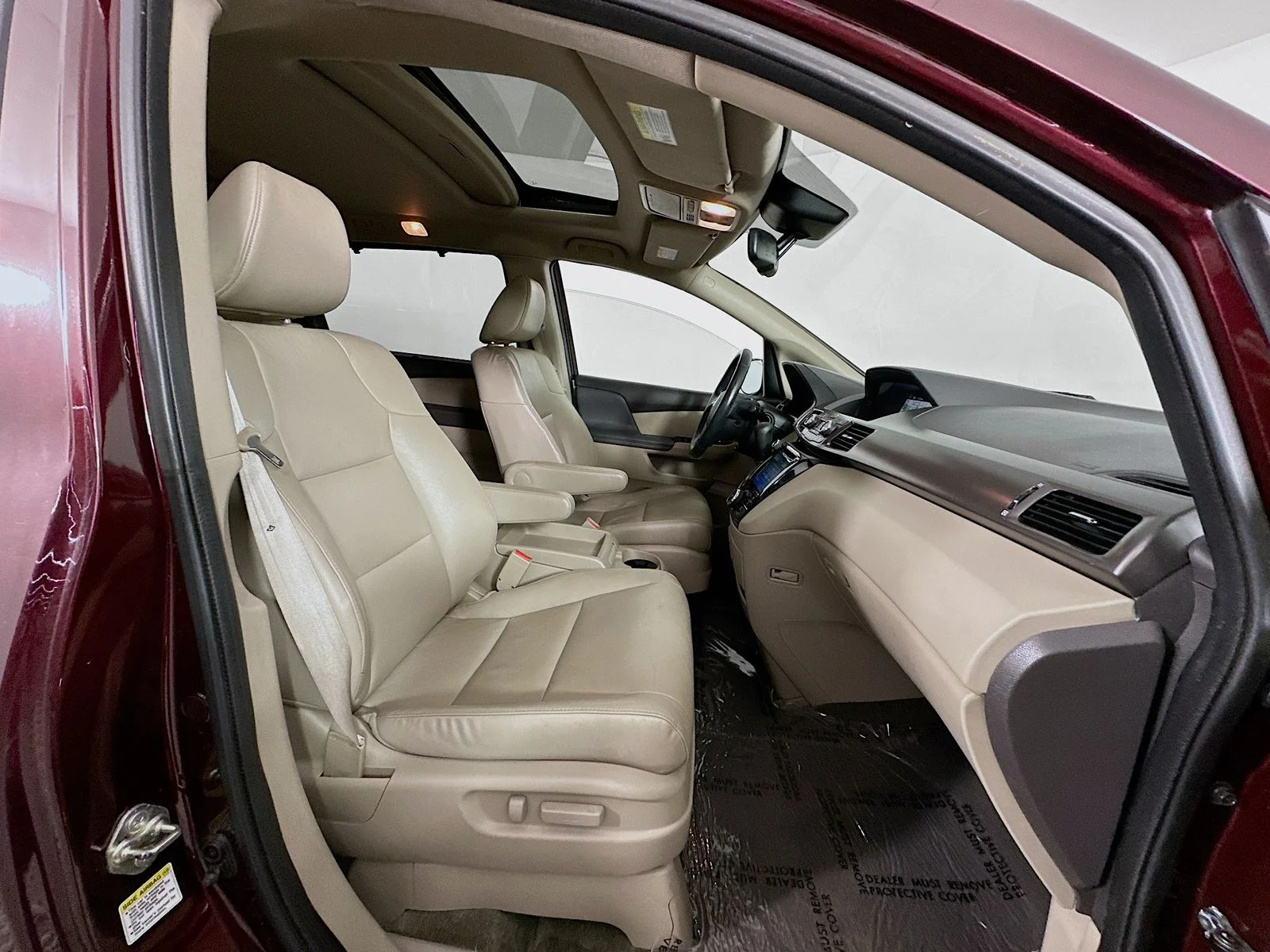 Used 2015 Dark Cherry Pearl Honda EX-L image 30