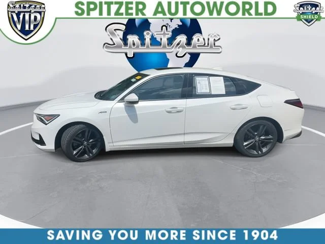 Used 2023 Platinum White Pearl Acura A-SPEC image 32