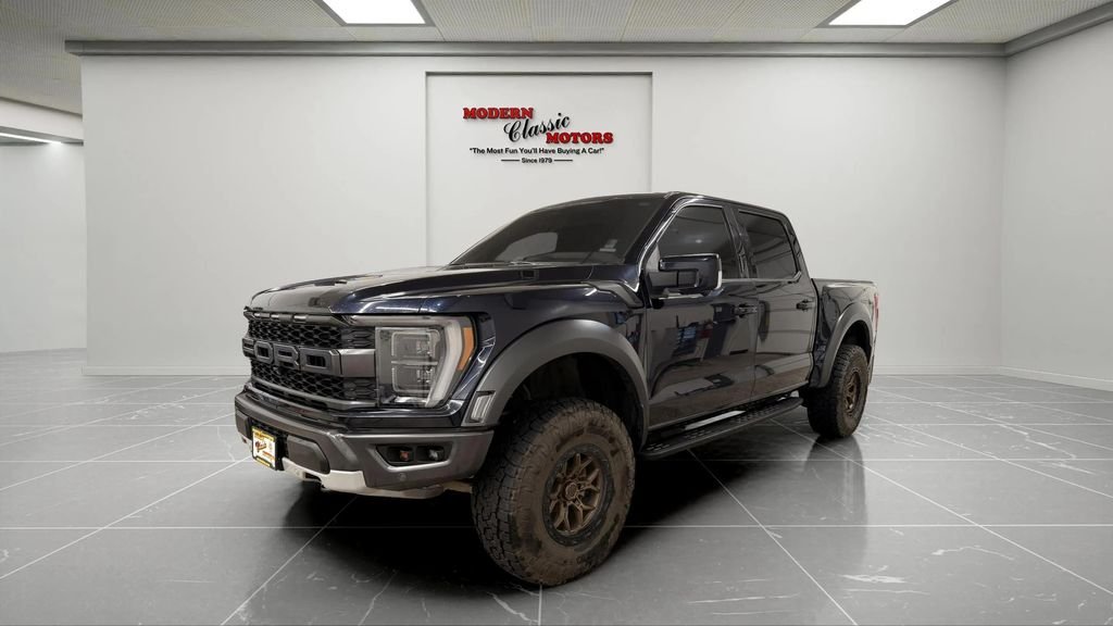 Used 2023 Blue Ford Raptor image 3