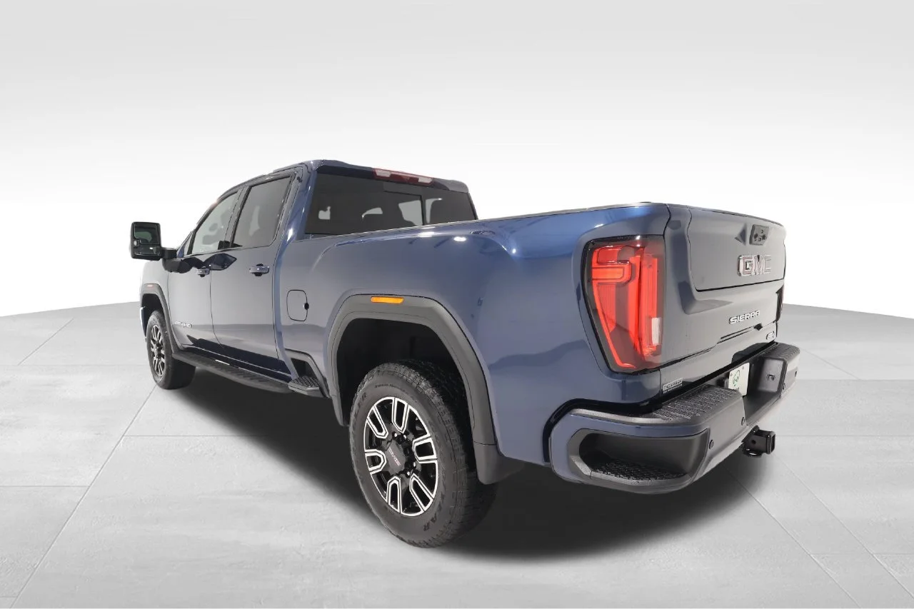 Certified Used 2022 PACIFIC BLUE METALLIC GMC AT4 image 2