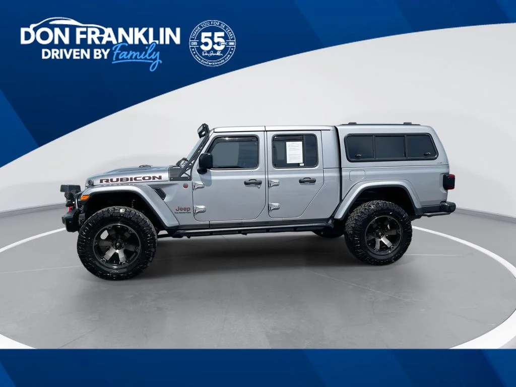 Used 2020 Silver Jeep Rubicon image 1