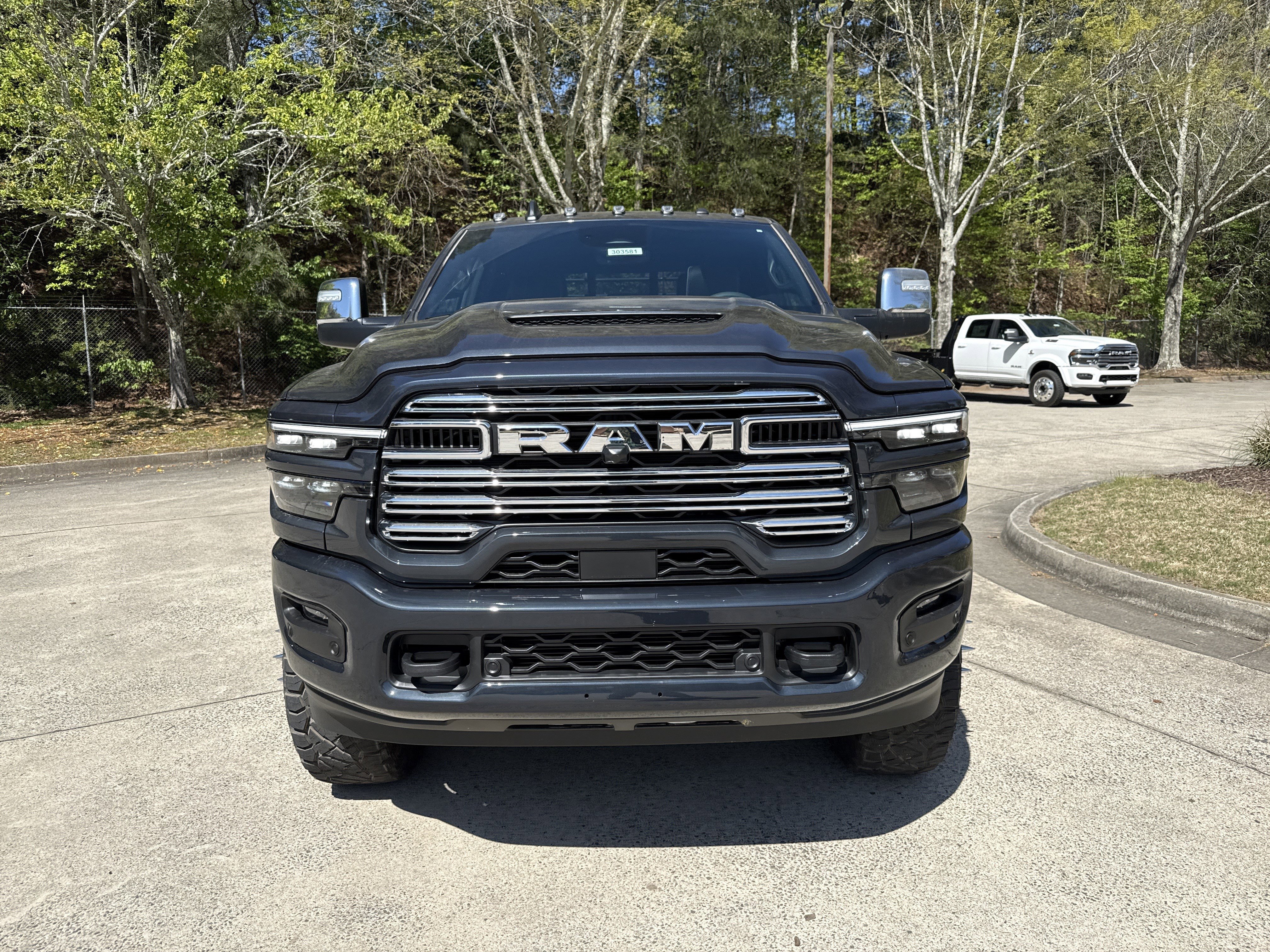New 2026 Forged Blue Metallic RAM Laramie image 2