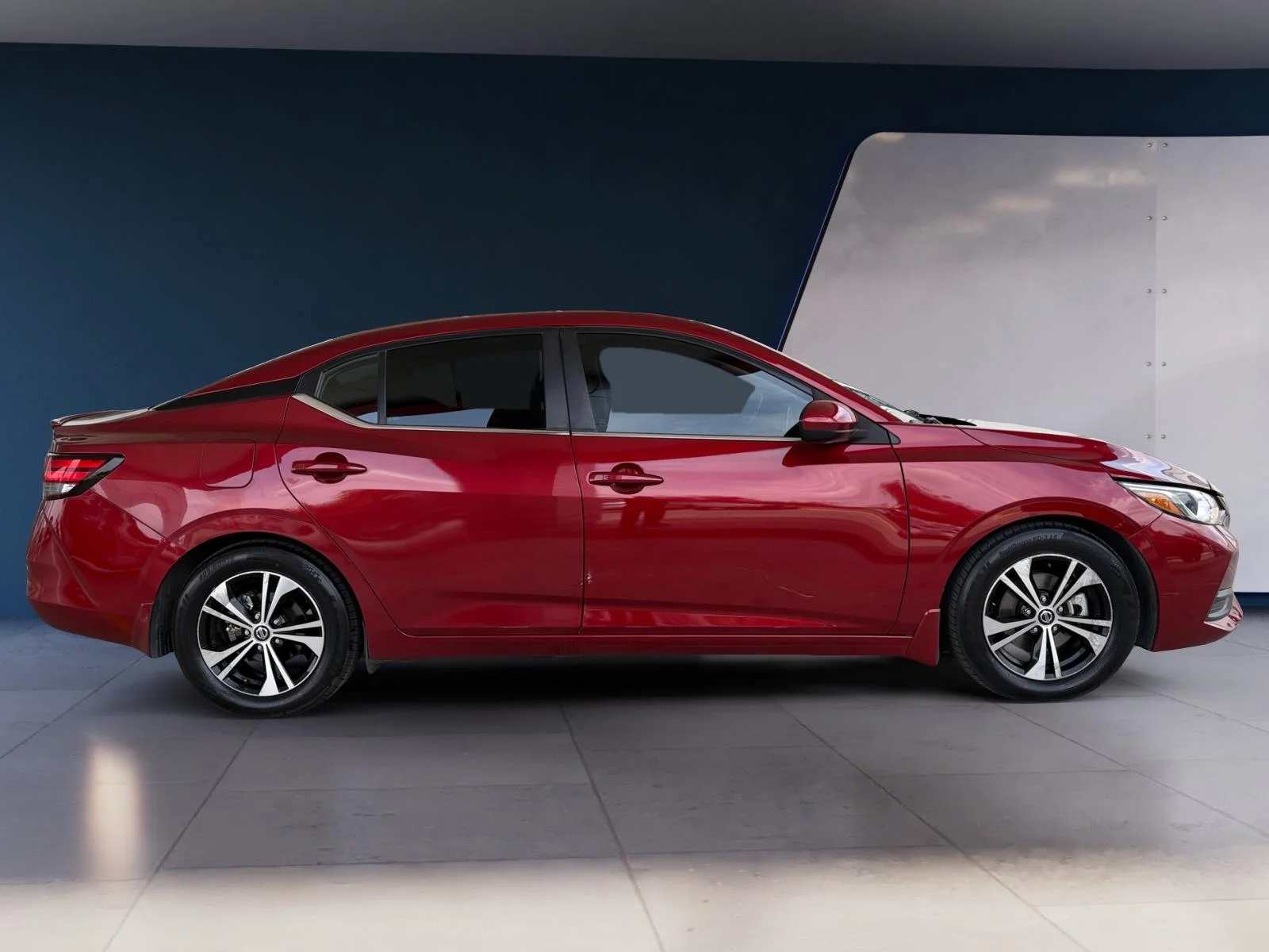 Used 2021 Scarlet Ember Tintcoat Nissan SV image 6