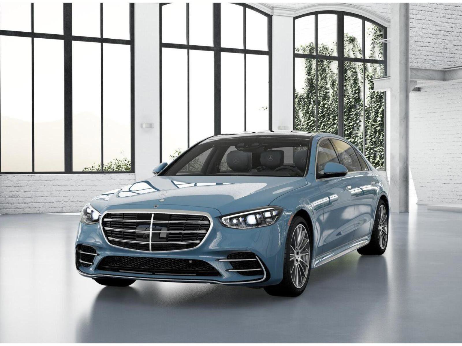 New 2026 MANUFAKTUR China Blue Mercedes-Benz S 580 image 41