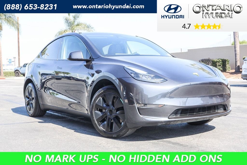 Used 2024 Gray Tesla Standard Range image 1