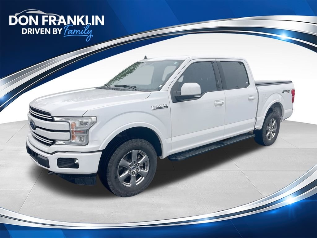 Used 2020 White Ford Lariat image 1