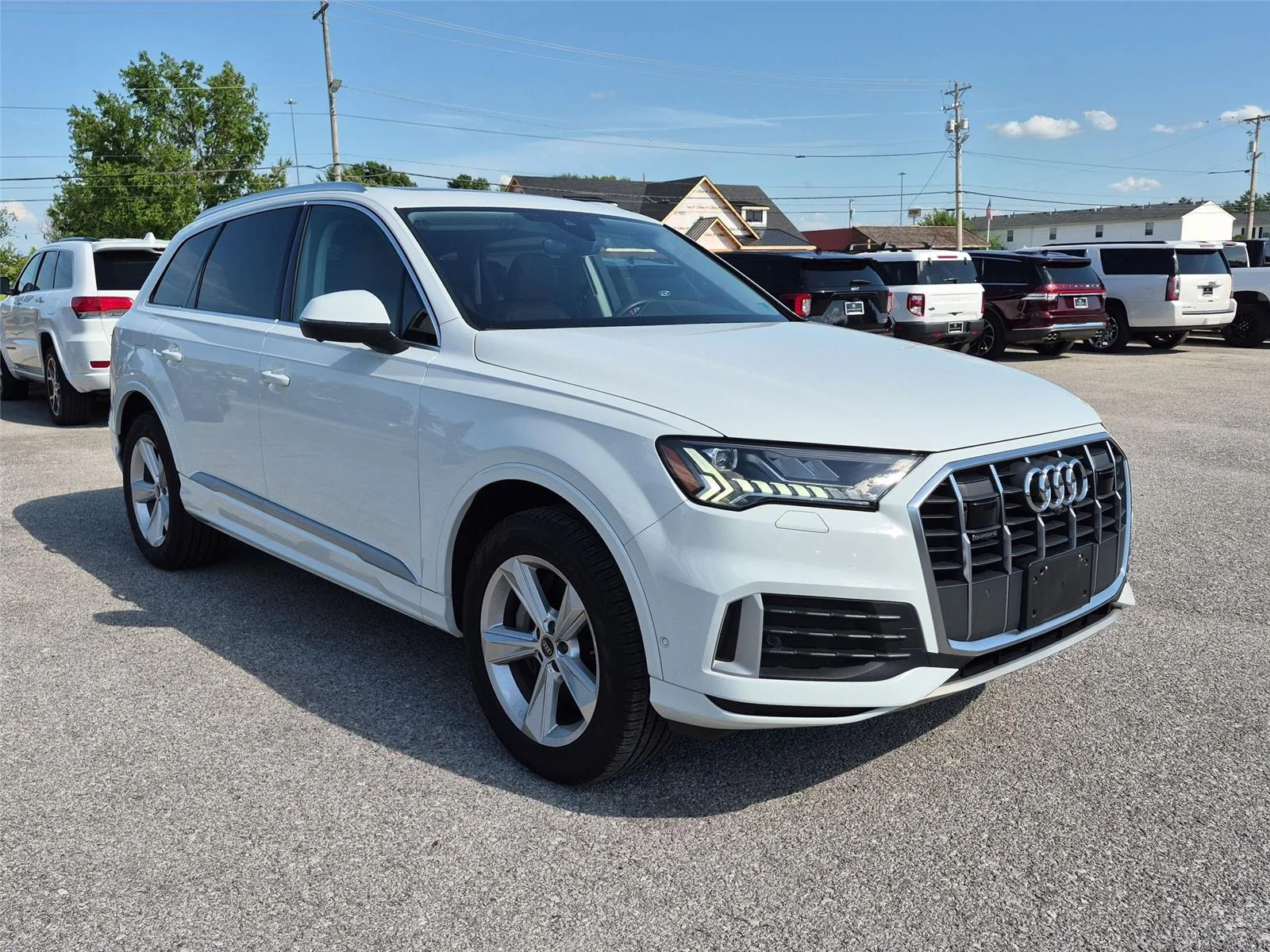 Used 2024 Carrara White Audi Premium Plus image 7