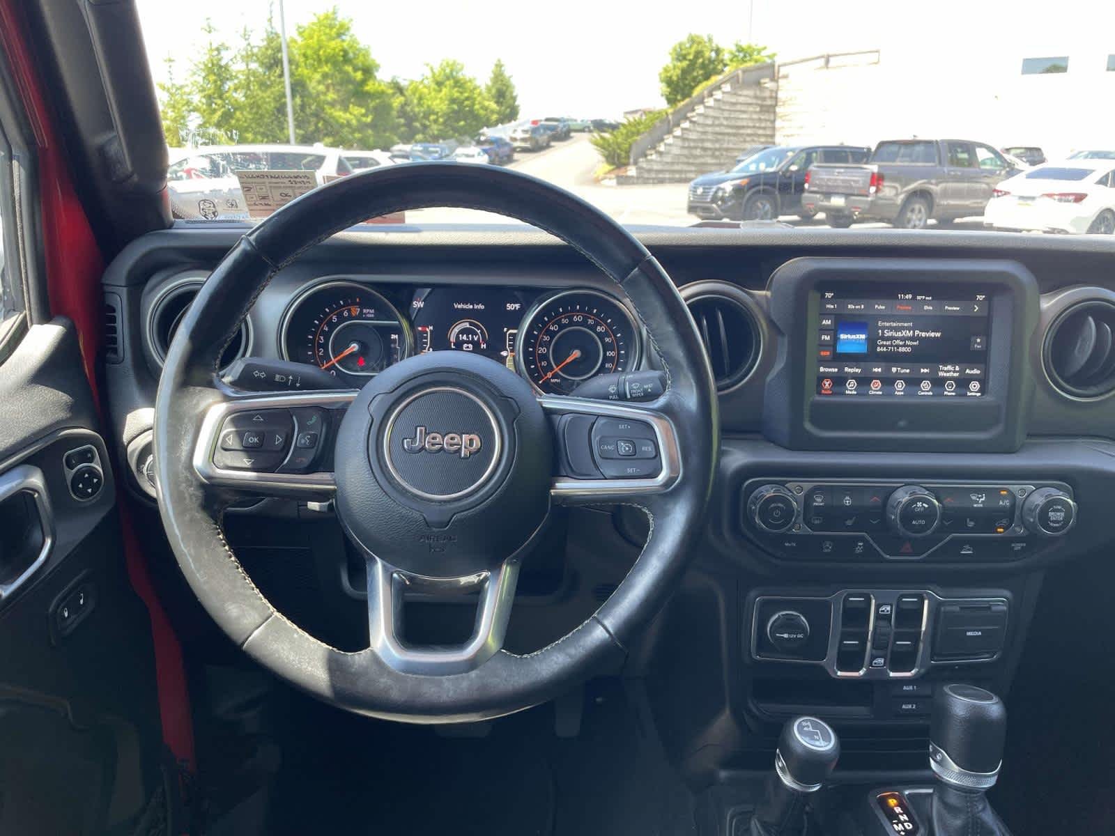 Used 2020 Firecracker Red Clearcoat Jeep Sport S image 2
