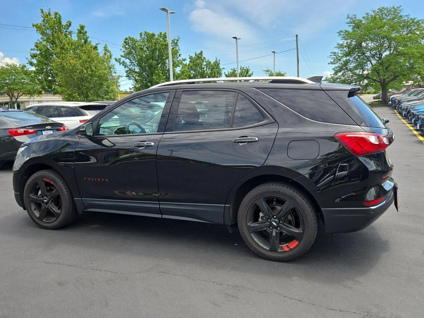Used 2020 Mosaic Black Metallic Chevrolet Premier image 3