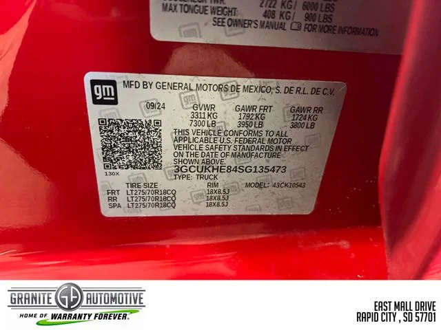 Used 2025 Red Chevrolet ZR2 image 26