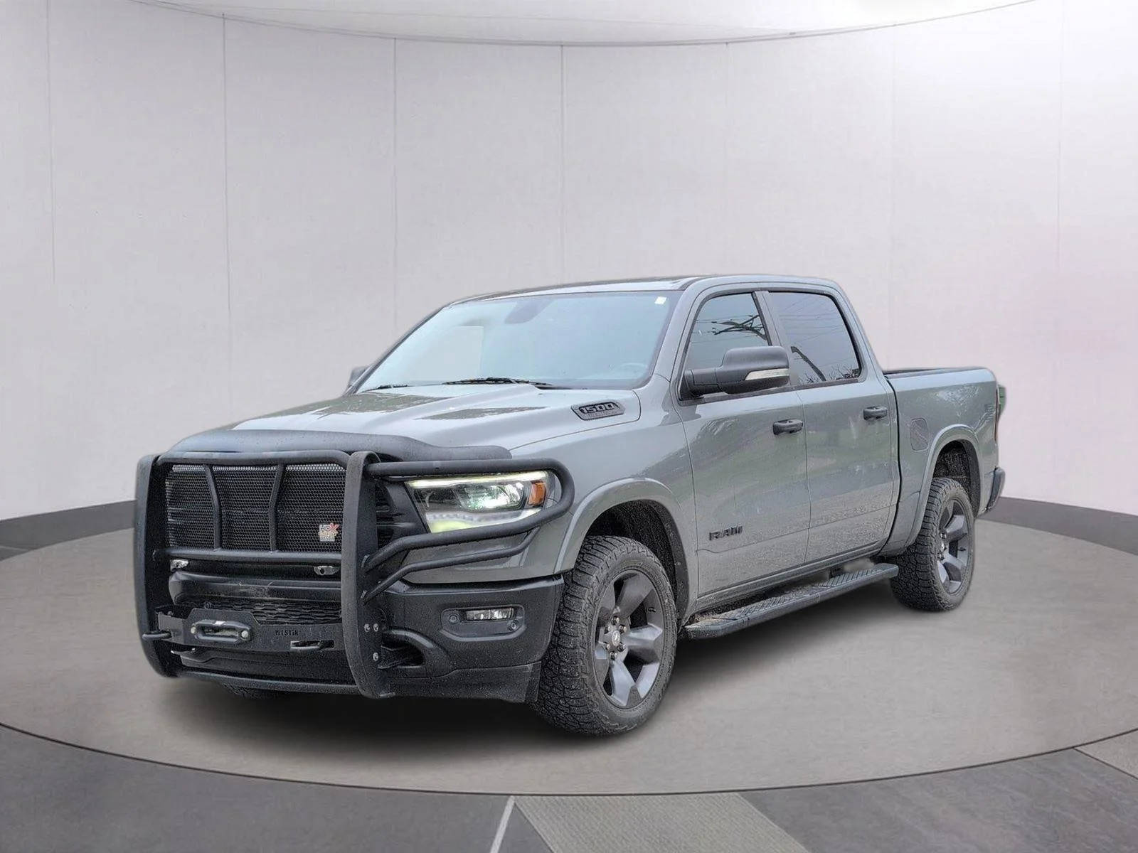Used 2020 Ceramic Gray Clearcoat Ram Big Horn image 1