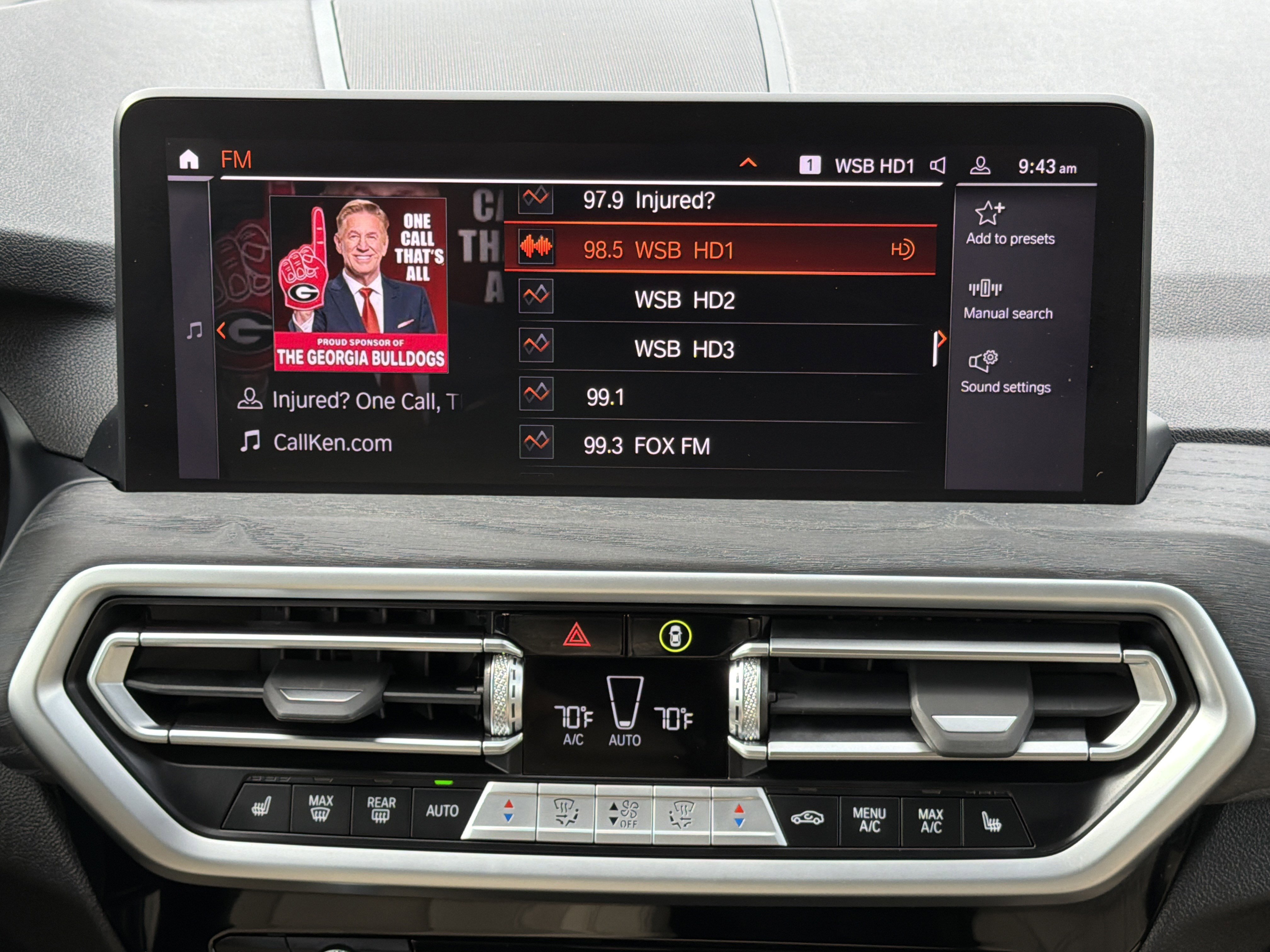 Certified Used 2025 Black Sapphire Metallic BMW xDrive30i image 4
