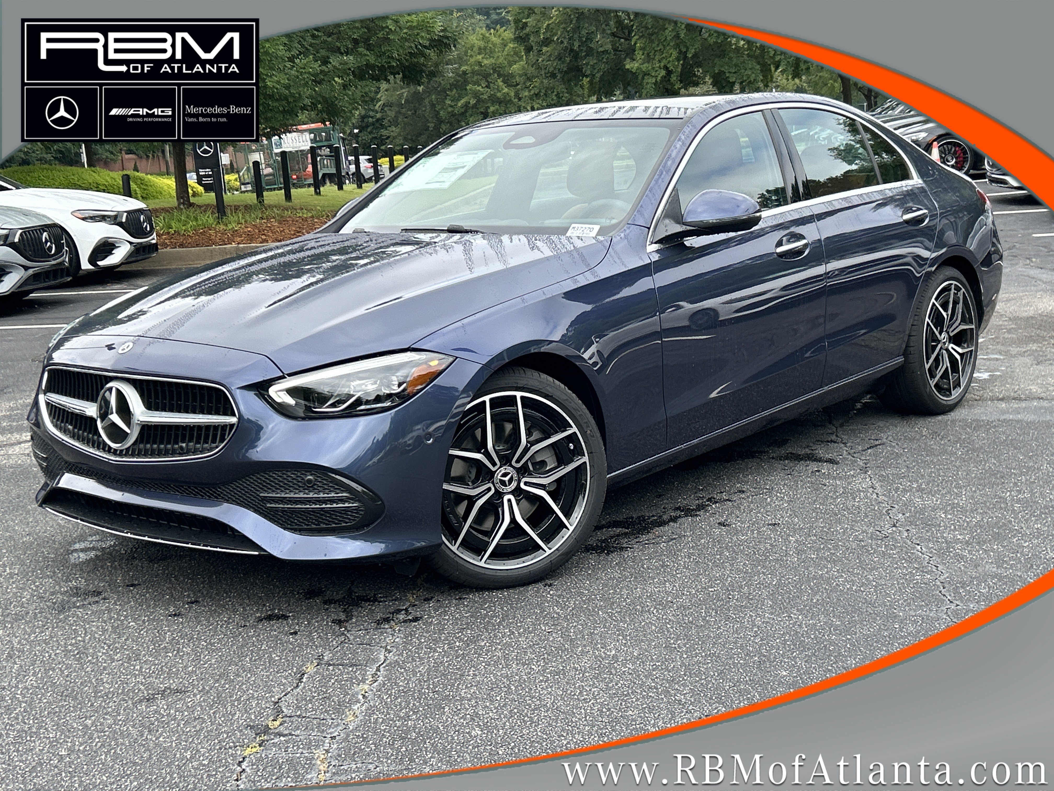 New 2026 Twilight Blue Metallic Mercedes-Benz C 300 4MATIC® Sedan image 1