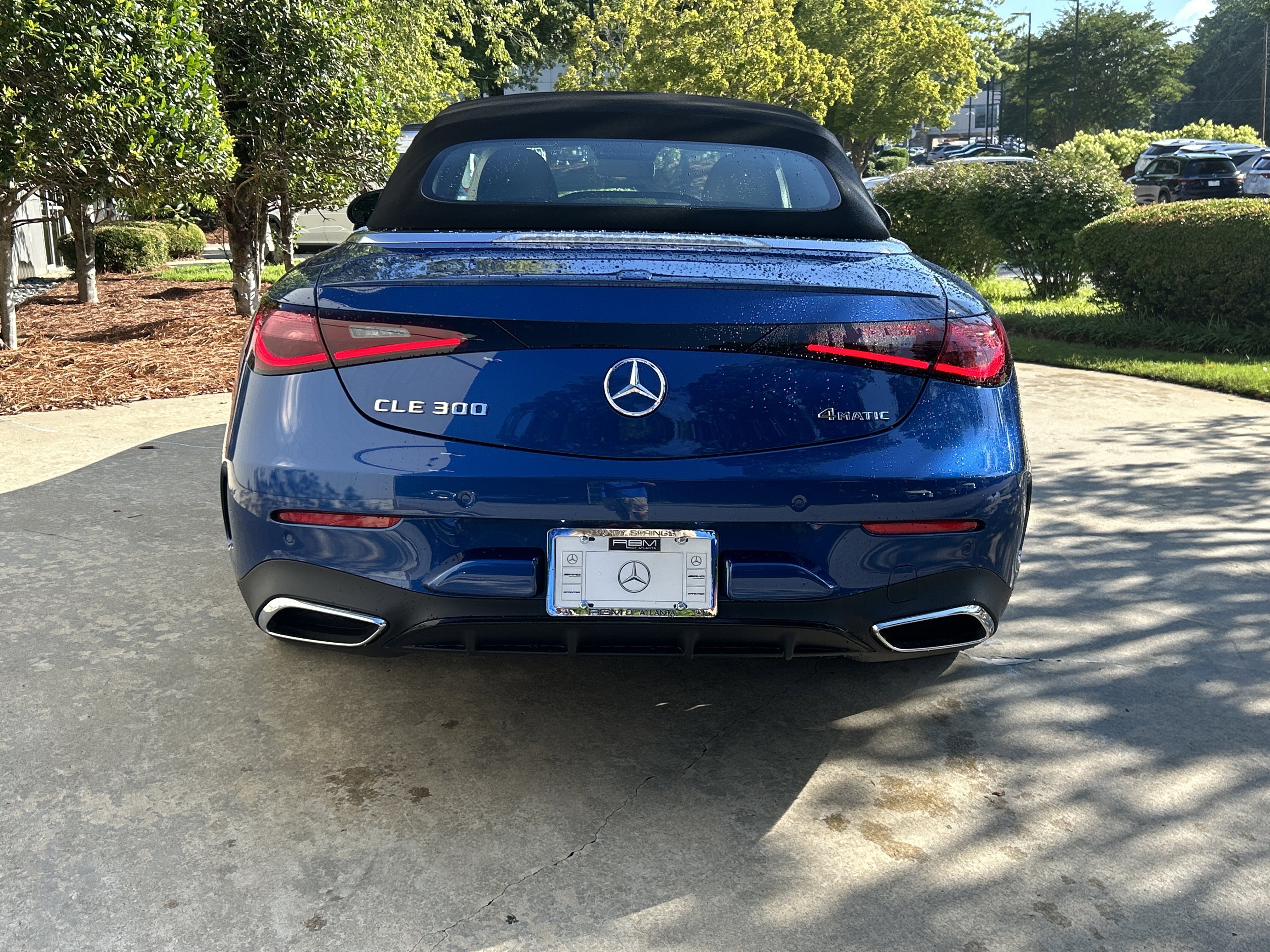 Certified Used 2025 Sterling Blue Metallic Mercedes-Benz CLE 300 4MATIC® Cabriolet image 13