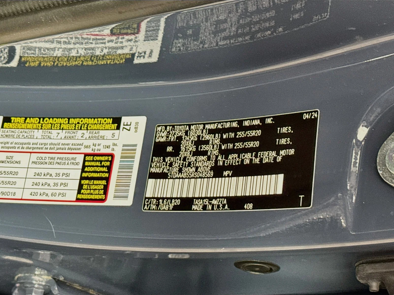 Certified Used 2024 White Toyota Platinum image 32