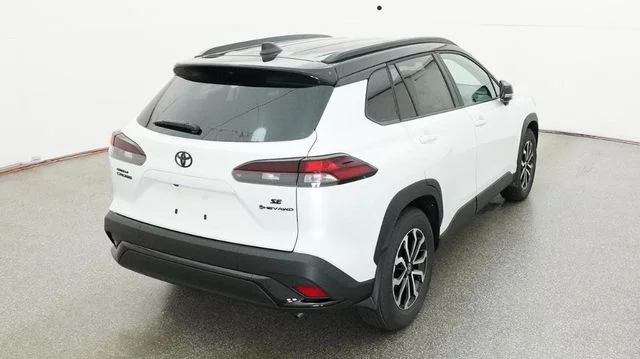 New 2026 Beige Toyota Hybrid SE image 13