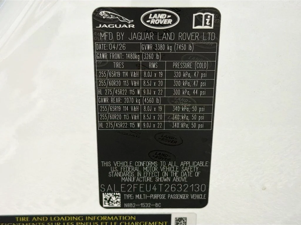 New 2026 Fuji White Land Rover X-Dynamic SE image 34
