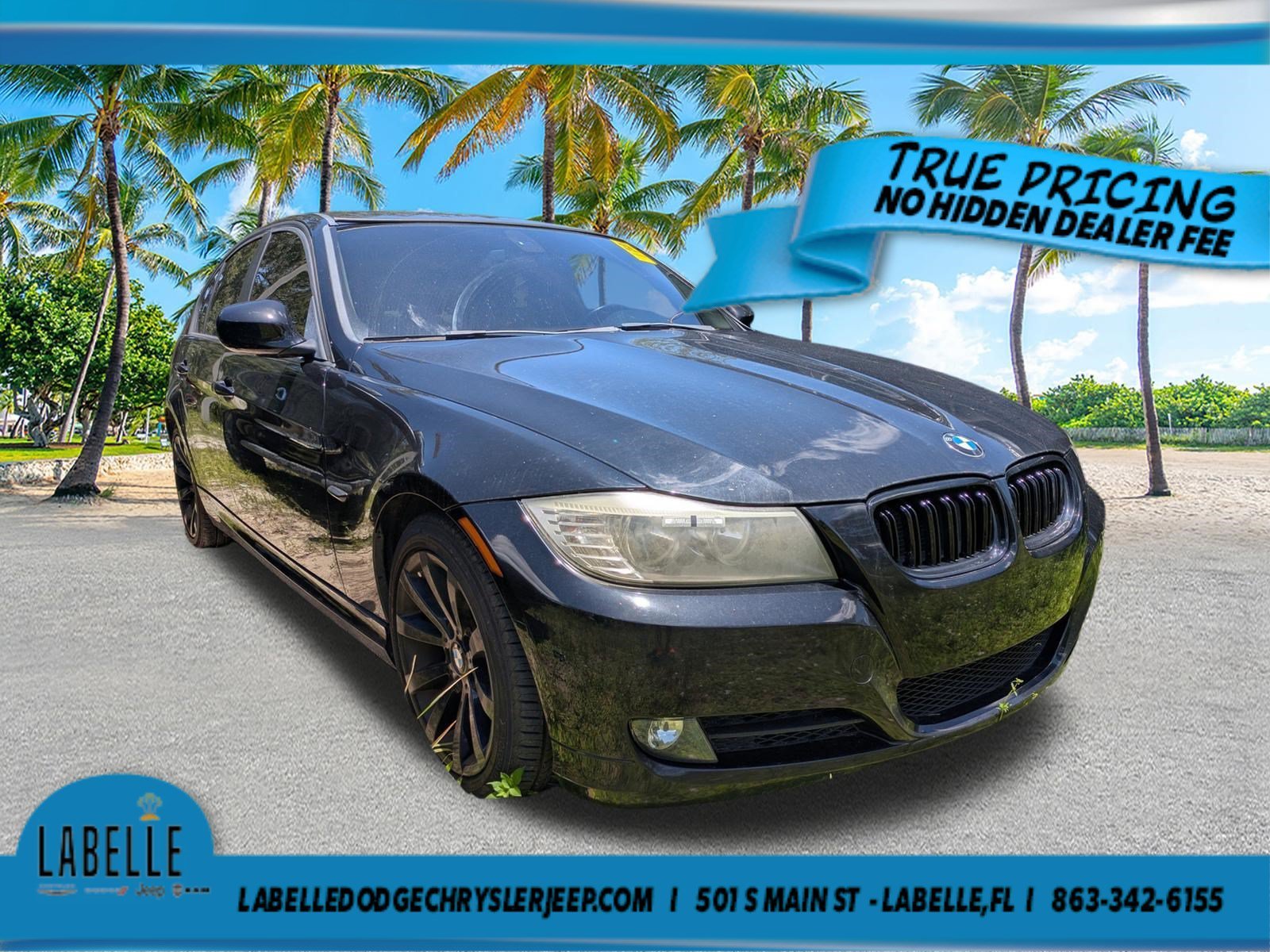 Used 2011 BMW 3 Series 328i with VIN WBAPH7C53BE683497 for sale in LaBelle, FL