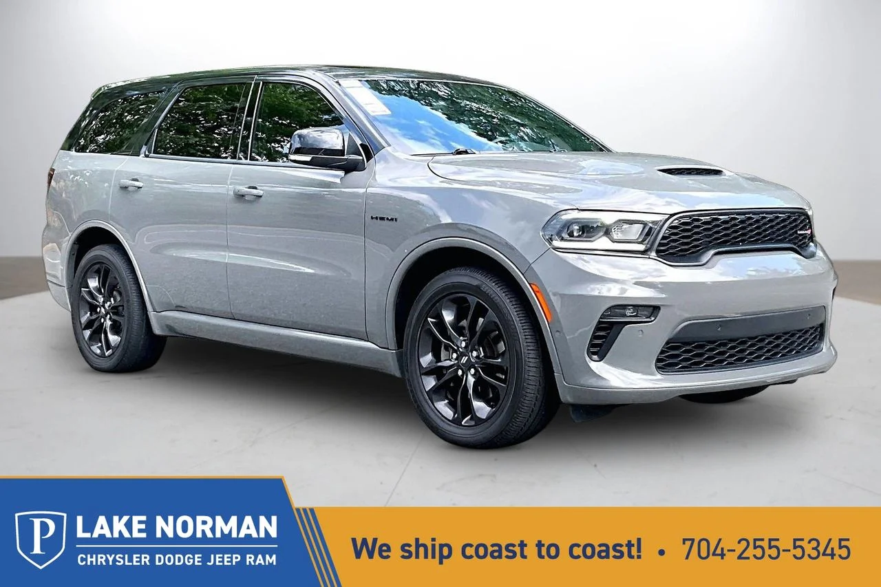 Certified Used 2021 Gray Dodge R/T image 1
