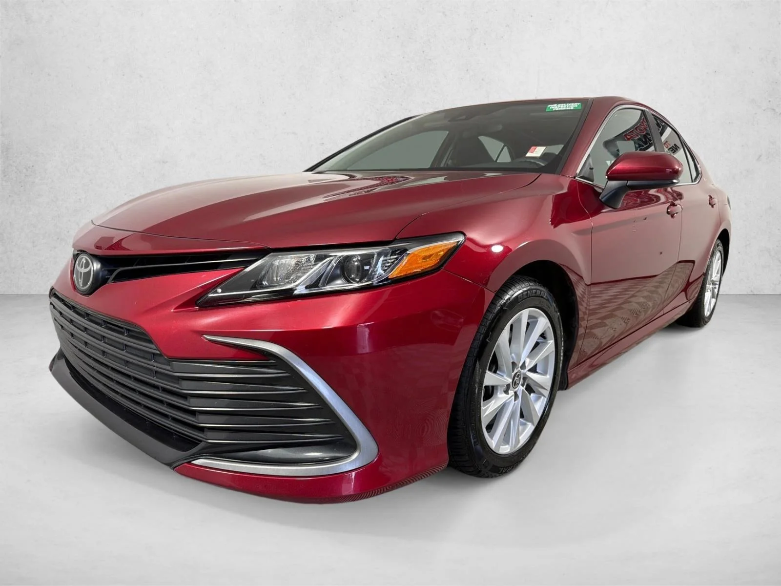 Used 2022 Red Toyota LE image 7