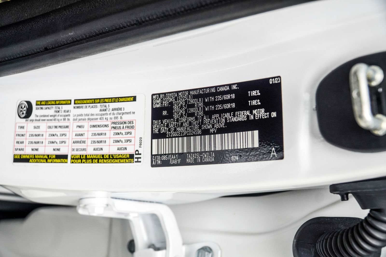 Used 2023 White Lexus 350 Premium image 43