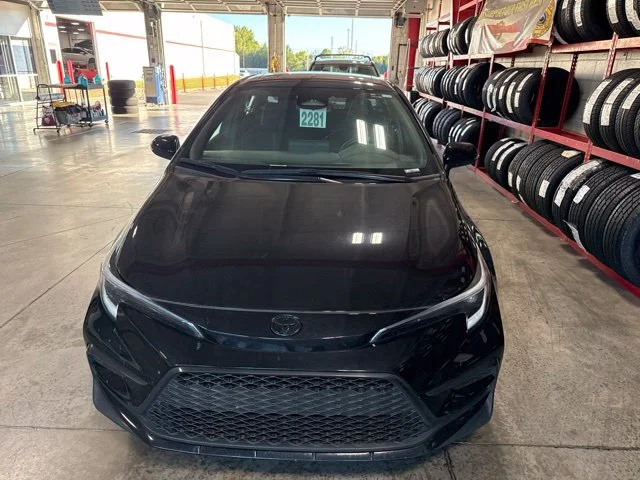 Certified Used 2024 Black Toyota SE image 4
