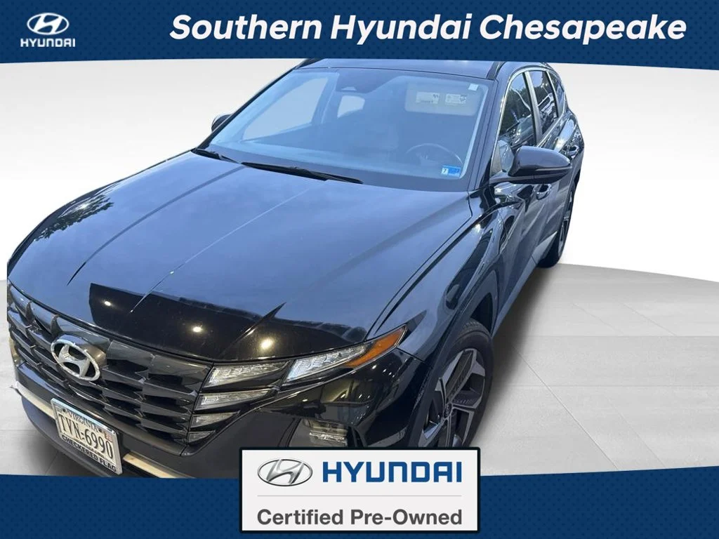 Certified Used 2023 Black Hyundai SEL image 1