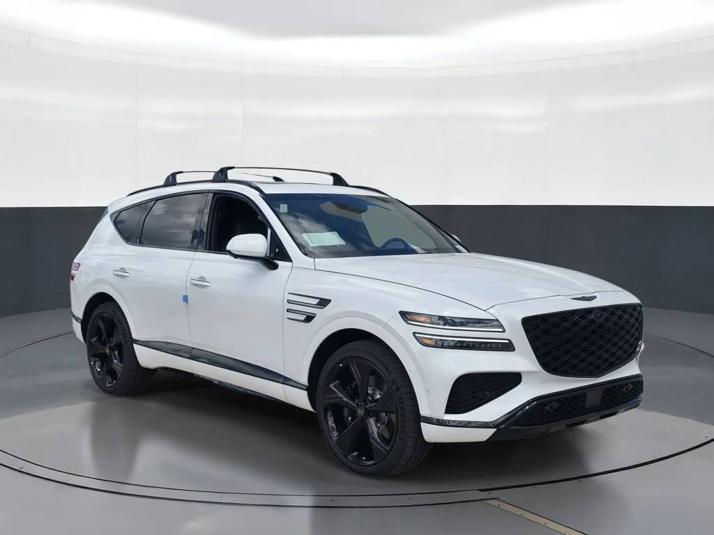 New 2026 White Genesis 3.5T Prestige Black image 2