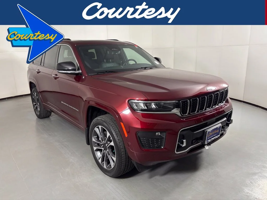 Used 2023 Red Jeep Overland image 1
