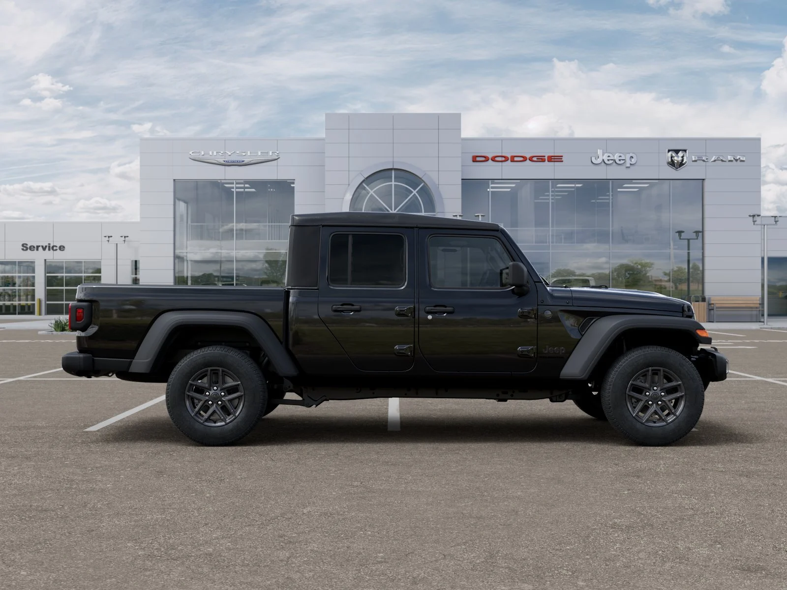 New 2026 Black Clear-Coat Exterior Paint Jeep Sport S image 47