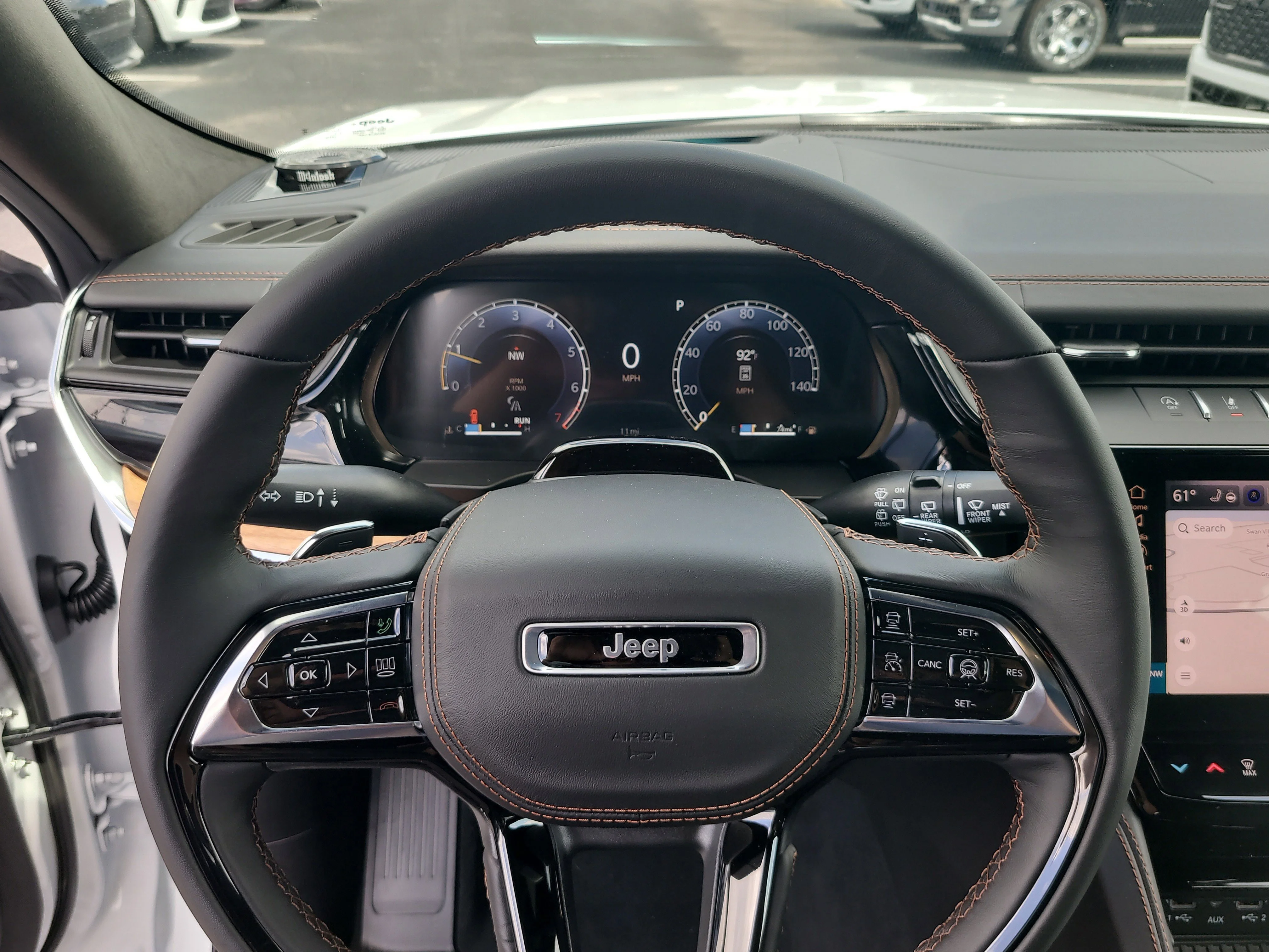 New 2026 Bright White Clearcoat Jeep Summit image 21