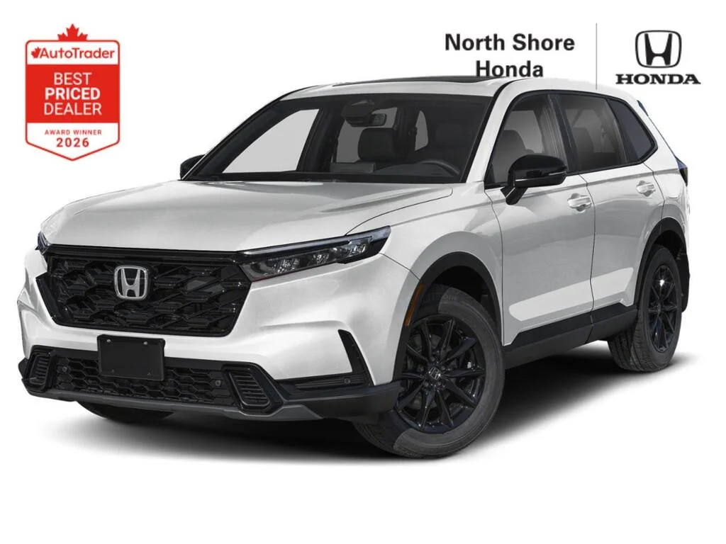 New 2026 Platinum White Pearl Honda EX-L HYBRID Comfort and efficiency — beautifully c image 1