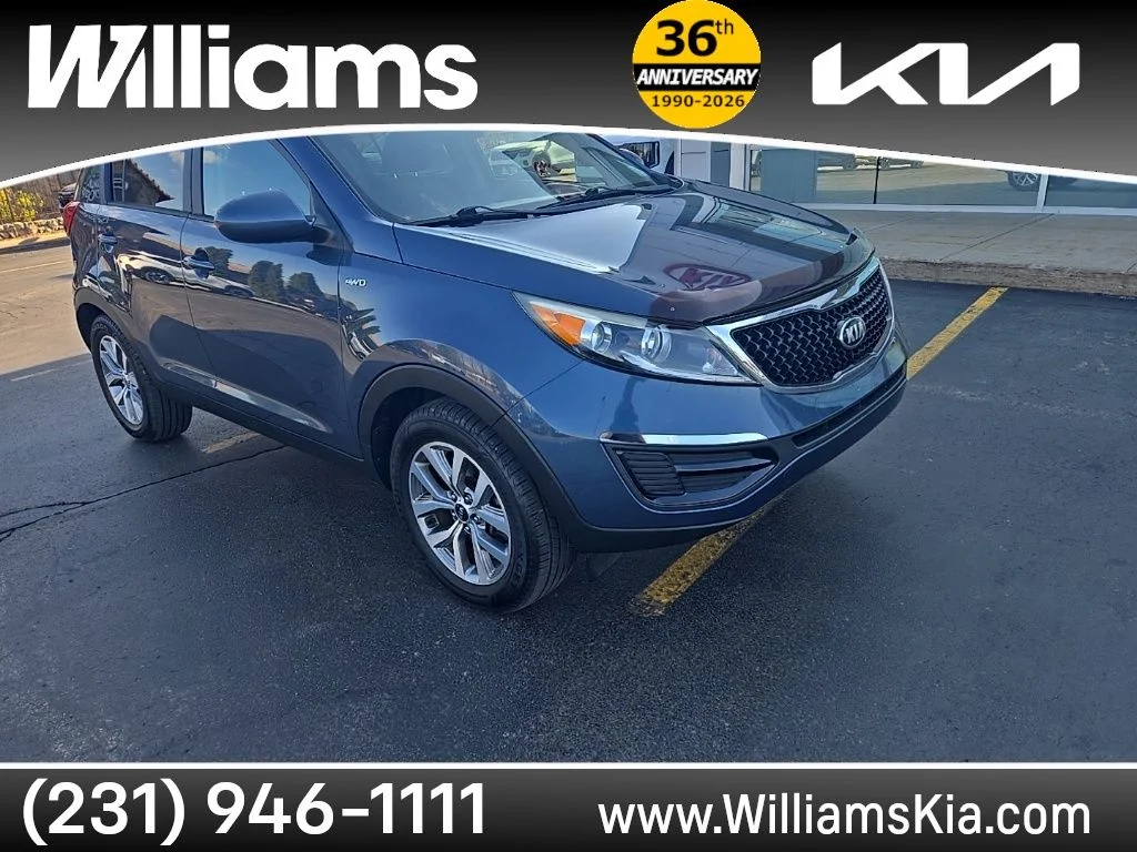 Used 2016 Kia Sportage LX with VIN KNDPBCACXG7810756 for sale in Traverse City, MI