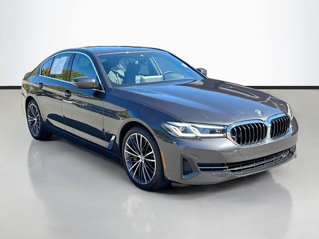 Used 2023 Dark Graphite BMW 530i image 1