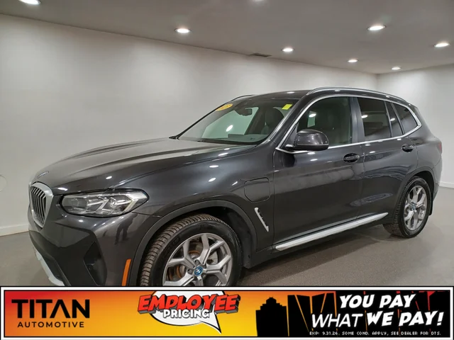 2023 BMW x3 xDrive30e Plug-In Hybrid*Nav | Htd Leather | Htd Steering Wheel | Rain Sense Wipers