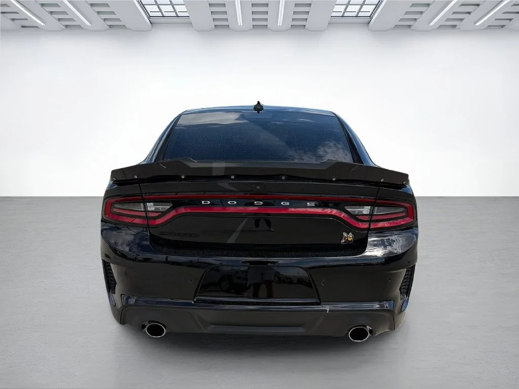 Used 2023 Black Dodge R/T Scat Pack Widebody image 4
