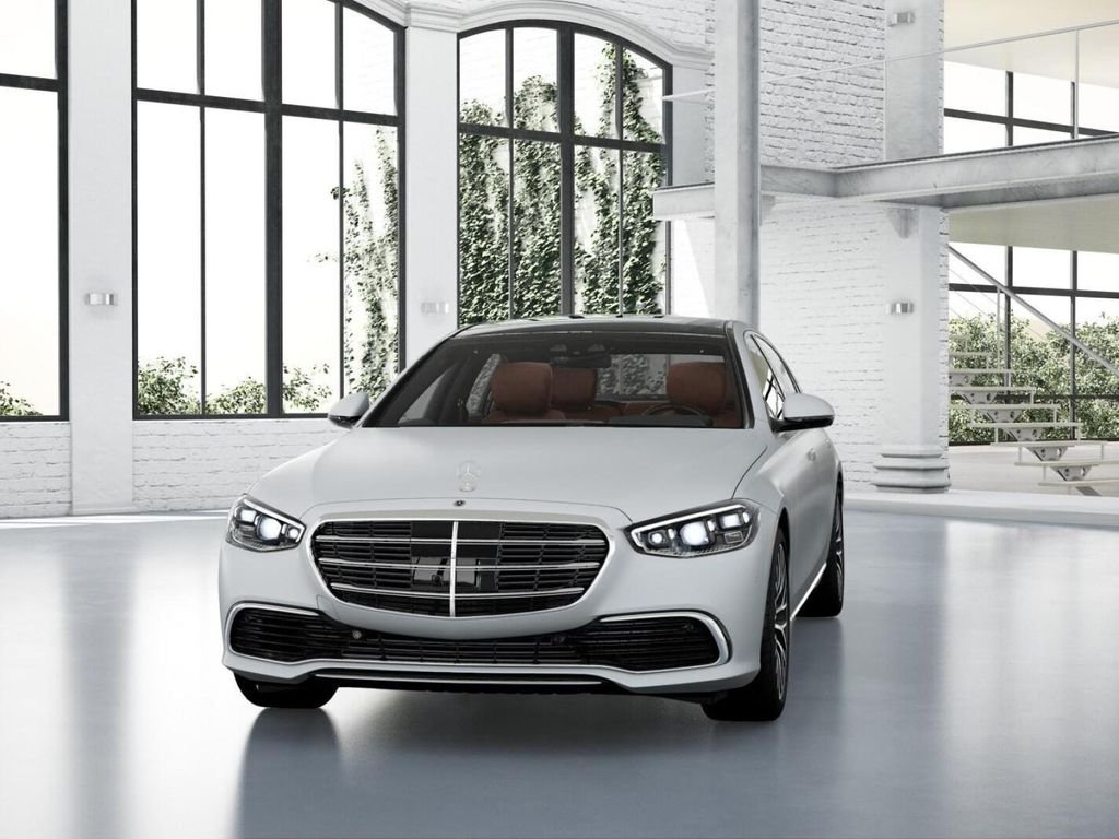 New 2026 White Mercedes-Benz S 580 image 42
