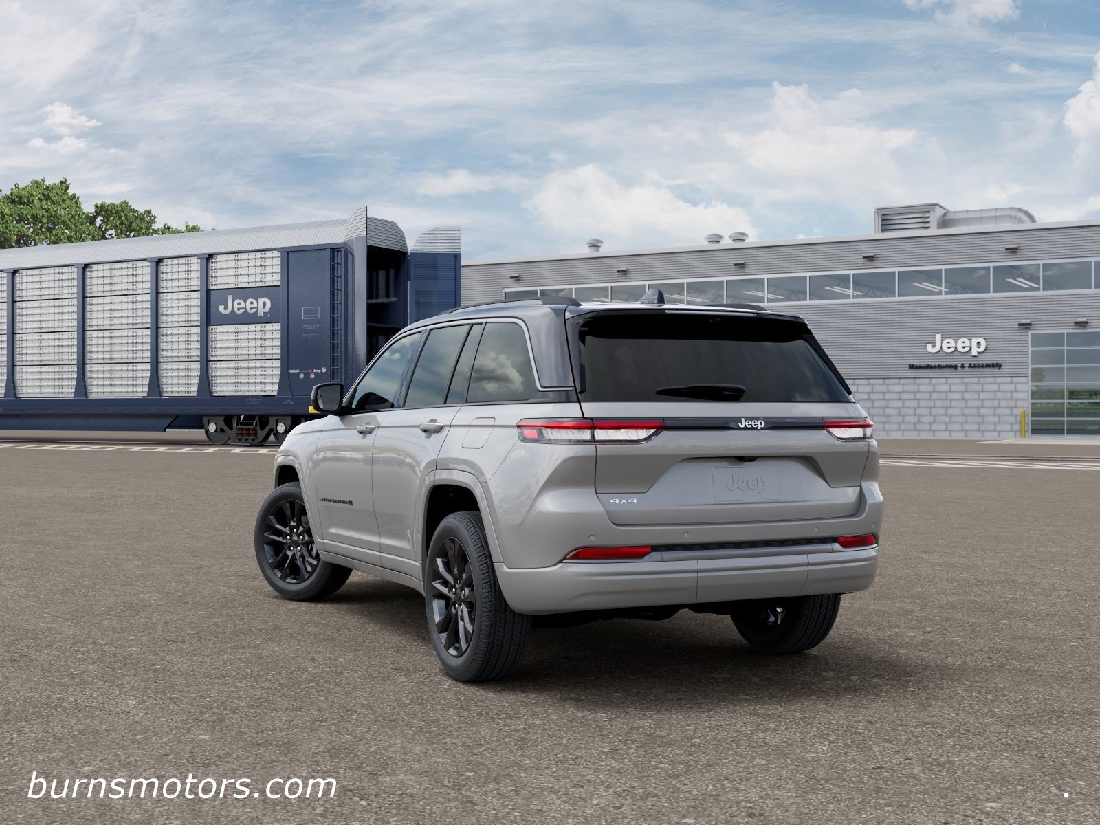 New 2026 Silver Zynith Exterior Paint Jeep Limited Reserve BLACKOUT image 3