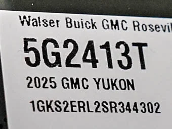 Used 2025 White Frost Tricoat GMC Denali Ultimate image 35