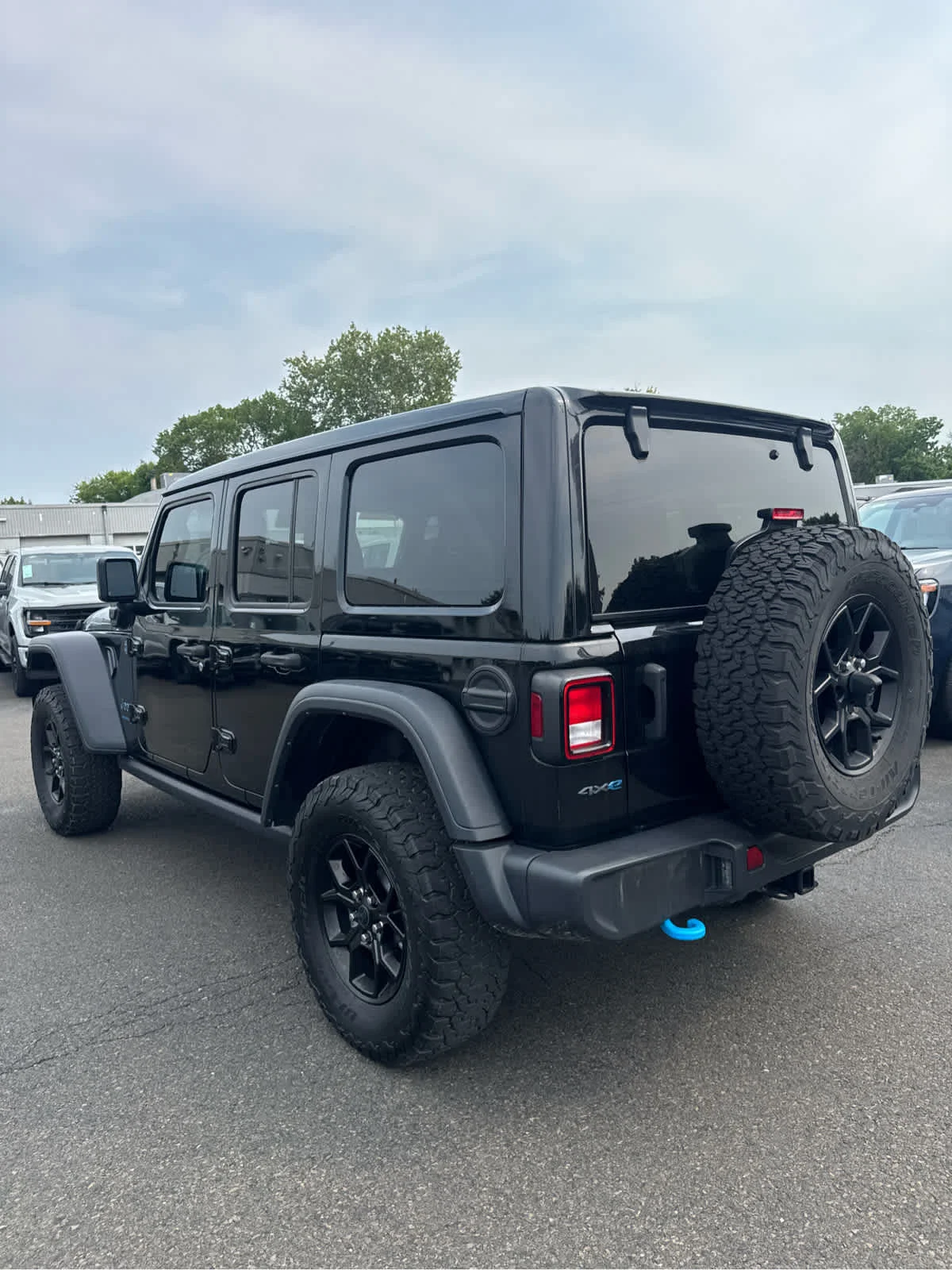 Used 2024 Black Clearcoat Jeep Willys image 3