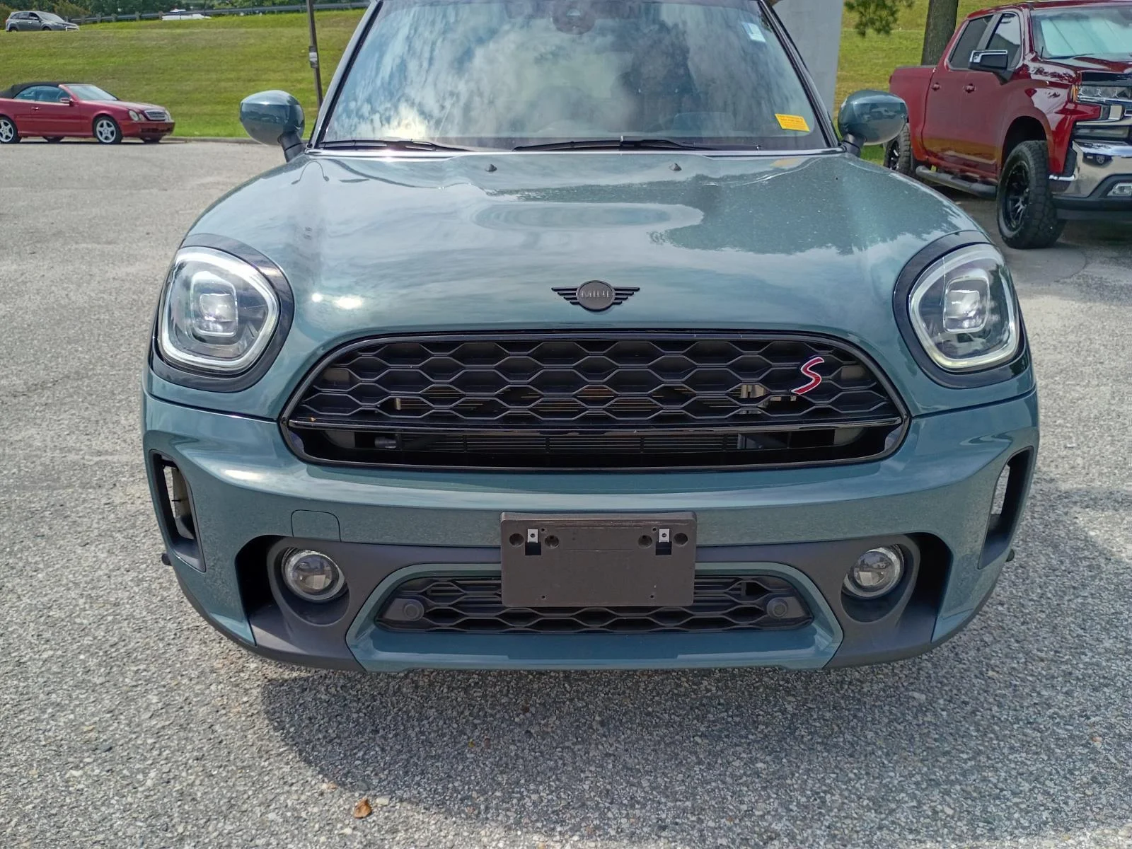 Used 2024 British Racing Green IV Metallic MINI Cooper S image 2